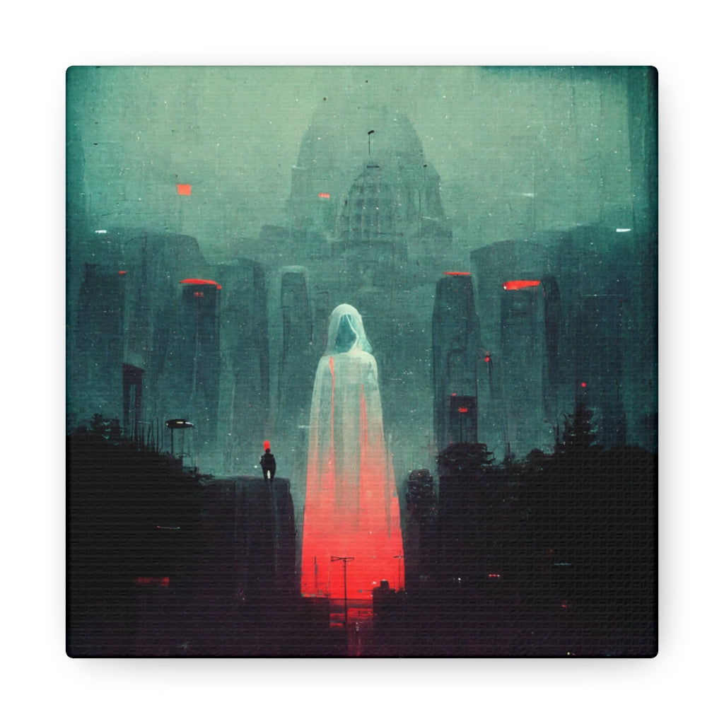 Our Lady in Red - Canvas Gallery Wraps