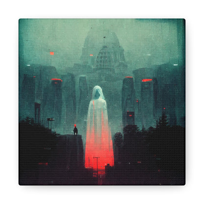 Our Lady in Red - Canvas Gallery Wraps