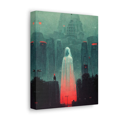 Our Lady in Red - Canvas Gallery Wraps