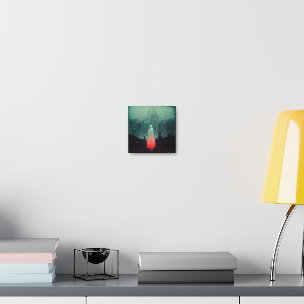 Our Lady in Red - Canvas Gallery Wraps