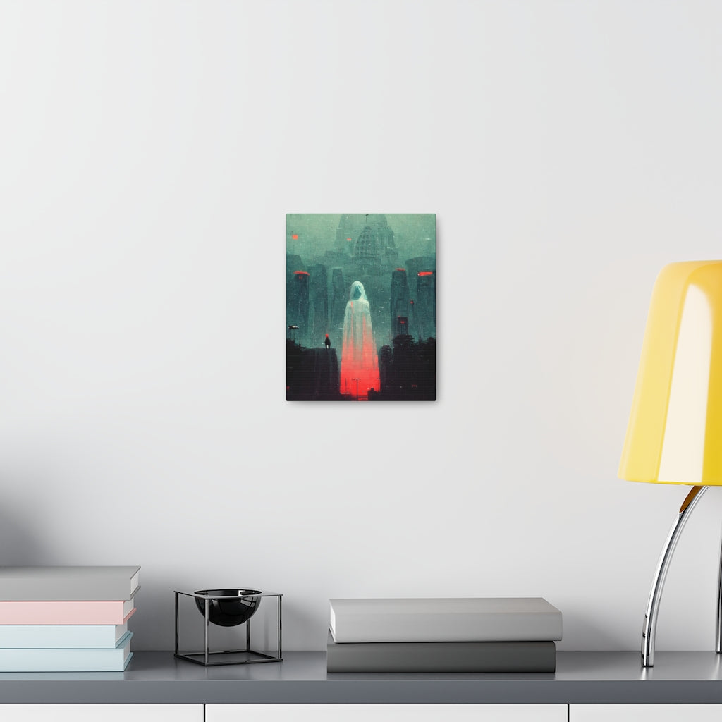 Our Lady in Red - Canvas Gallery Wraps