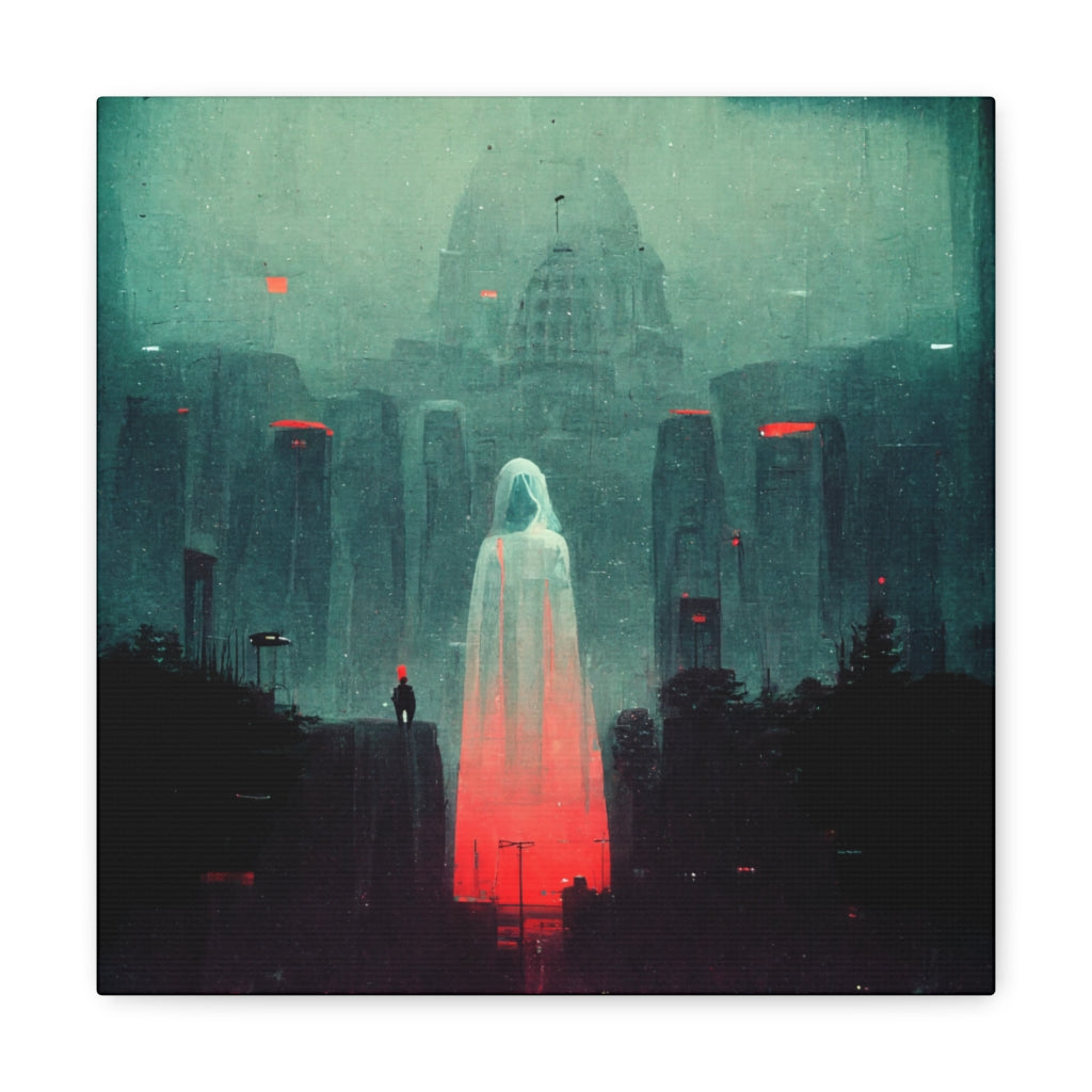 Our Lady in Red - Canvas Gallery Wraps