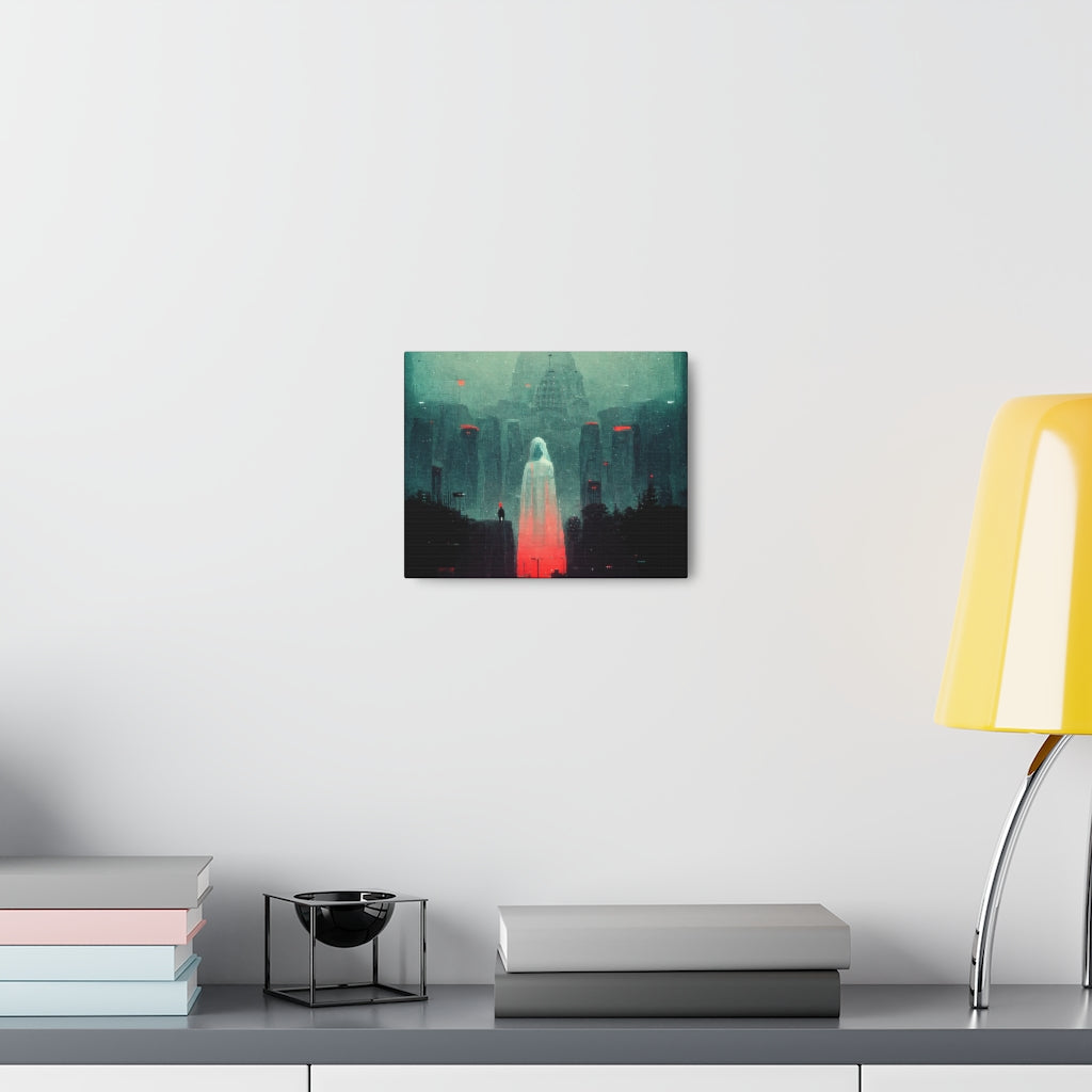 Our Lady in Red - Canvas Gallery Wraps