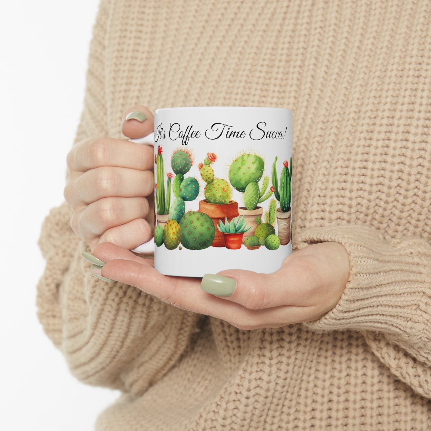 It's Coffee Time Succa! Ceramic Mug
