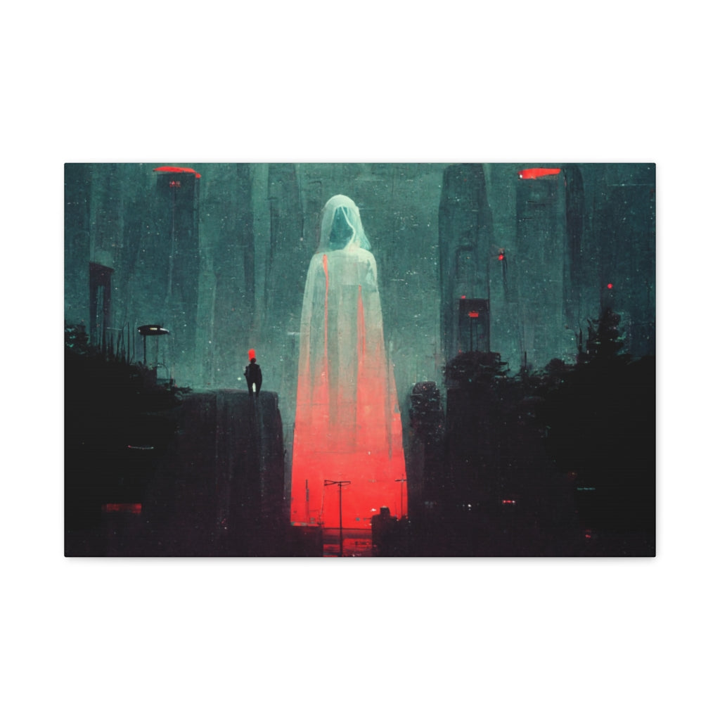 Our Lady in Red - Canvas Gallery Wraps