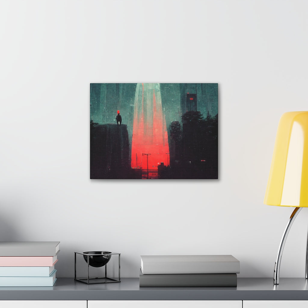 Our Lady in Red - Canvas Gallery Wraps