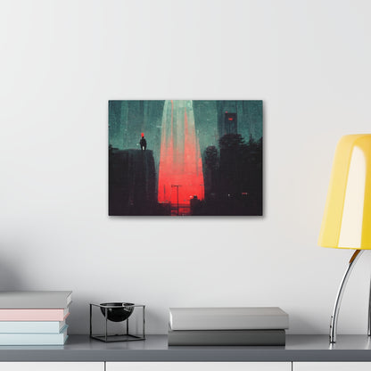 Our Lady in Red - Canvas Gallery Wraps
