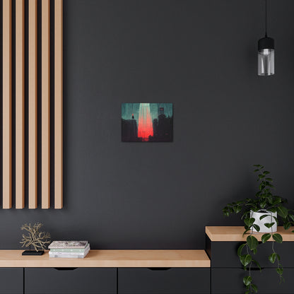Our Lady in Red - Canvas Gallery Wraps