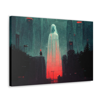 Our Lady in Red - Canvas Gallery Wraps